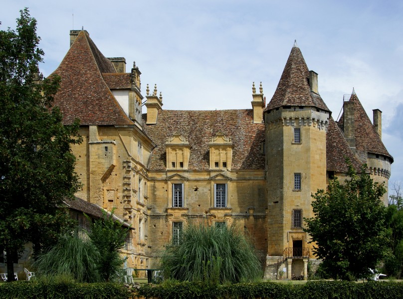 Lanquais - castle