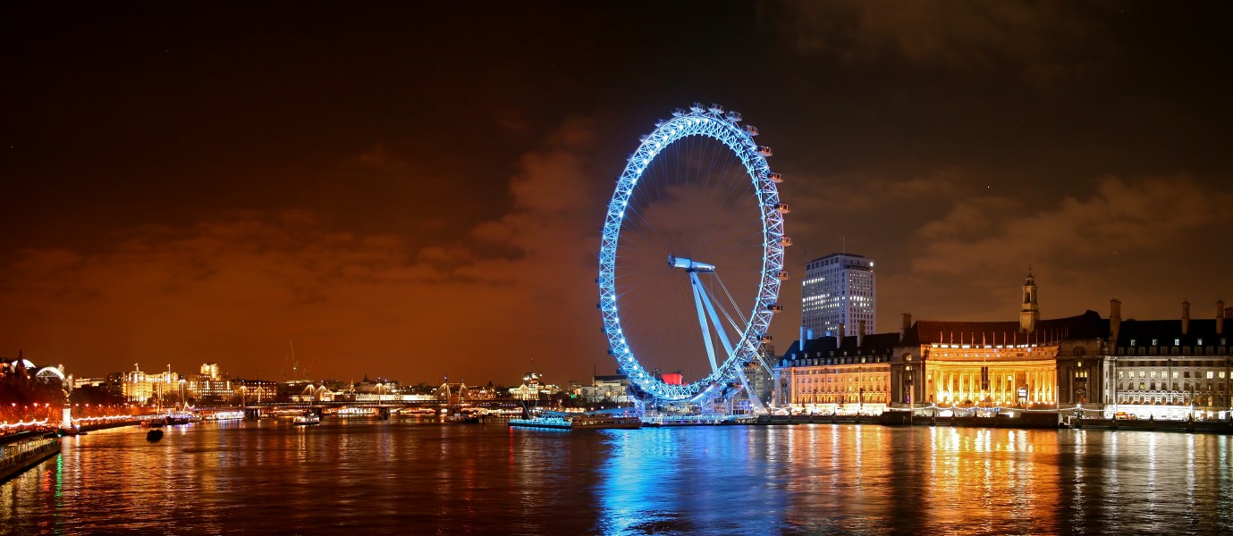 London Eye at night 5