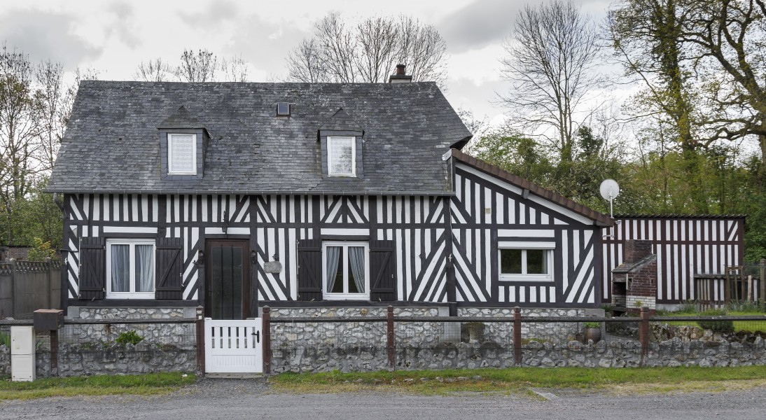 Manche France Half-timbered-houses-of-the-Manche-Department-02