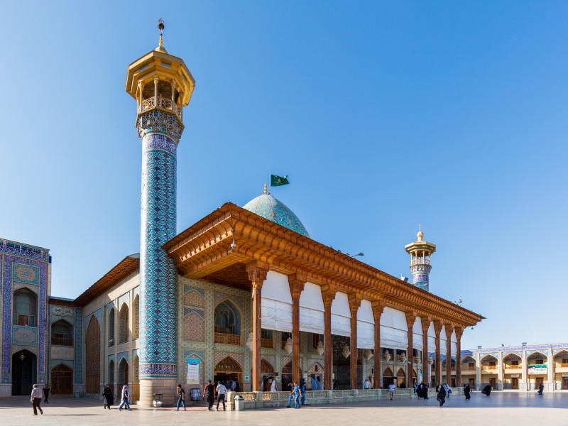 Mausoleo de Shah Cheragh, Shiraz, Irán, 2016-09-24, DD 32