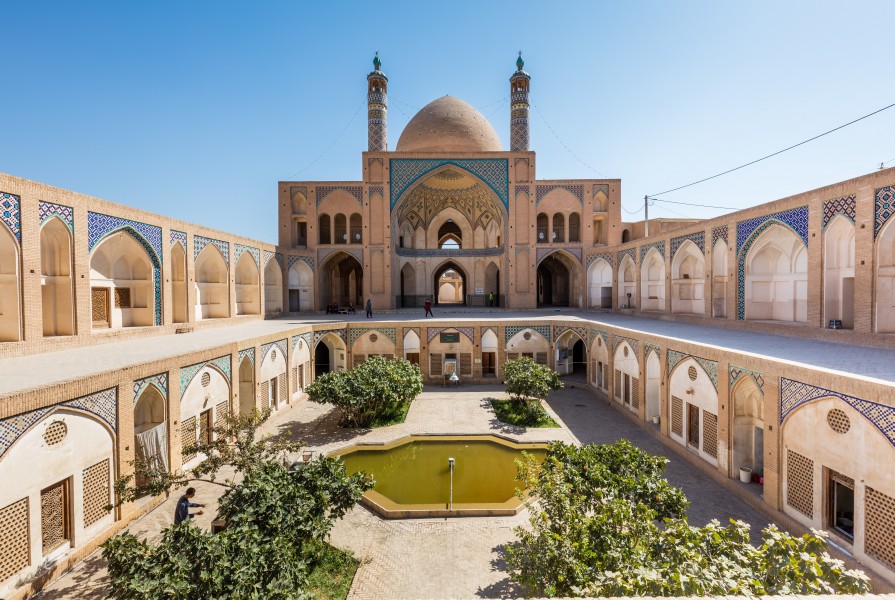 Mezquita de Agha Bozorg, Kashan, Irán, 2016-09-19, DD 81