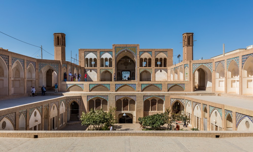 Mezquita de Agha Bozorg, Kashan, Irán, 2016-09-19, DD 82
