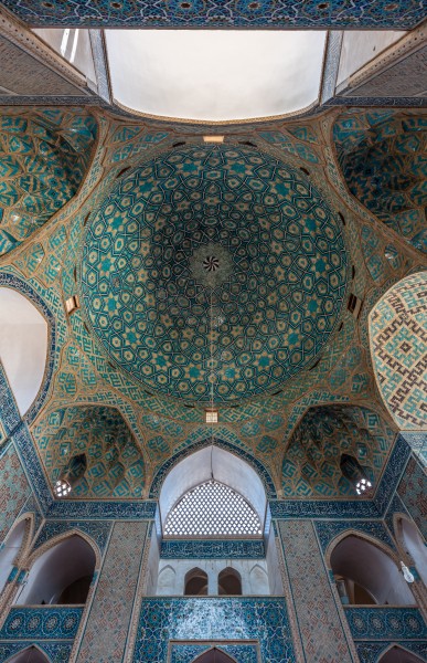 Mezquita del Viernes, Yazd, Irán, 2016-09-21, DD 12-14 HDR