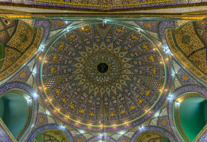 Mezquita Shah, Teherán, Irán, 2016-09-17, DD 49-51 HDR
