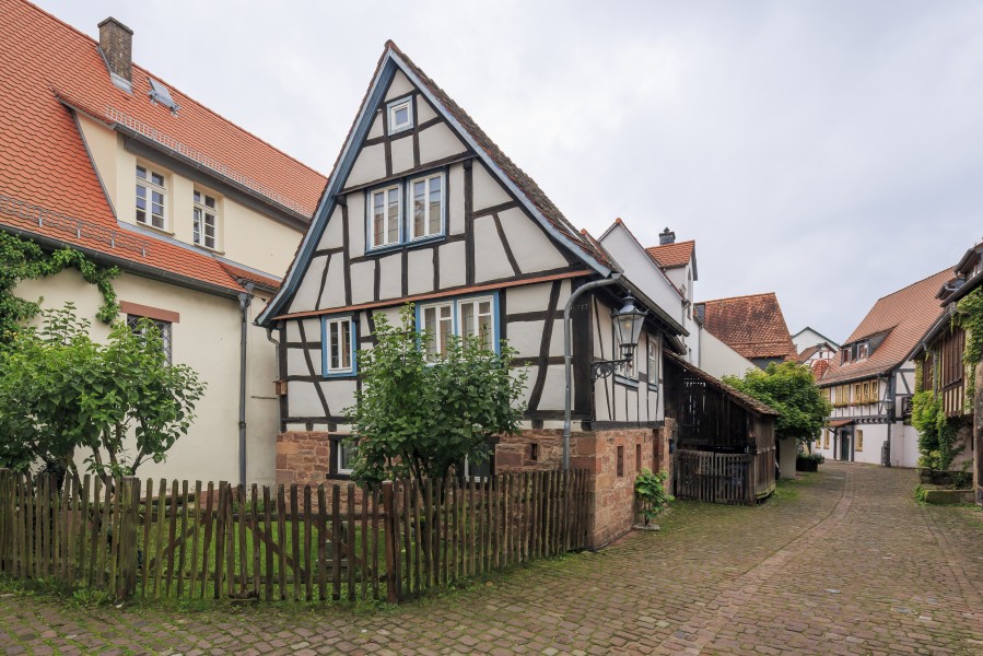 Michelstadt germany Building-in-Mauerstrasse-from-1737-01