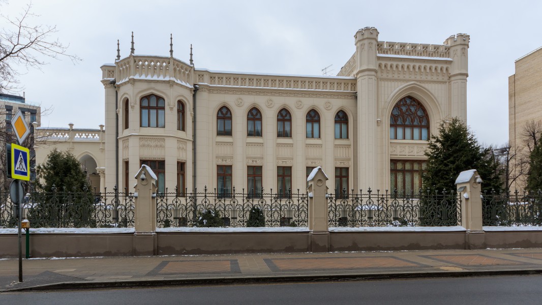 Moscow SpiridonovkaStreet Morozova Palace 01-2017