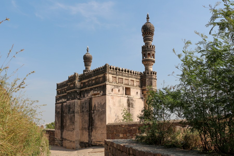 Mosque of Ibrahim, Golconda Fort 01