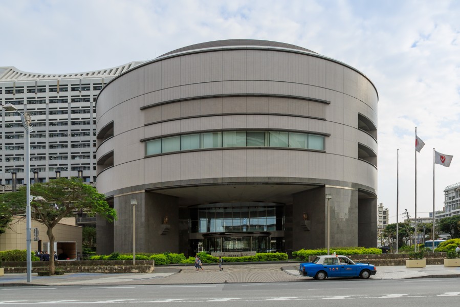 Naha Okinawa Japan Okinawa-Prefectural-Assembly-Building-01