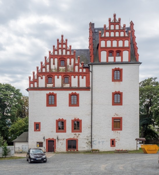 Netzschkau Schloss Nordseite 0579