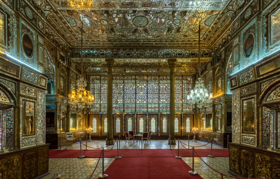 Palacio de Golestán, Teherán, Irán, 2016-09-17, DD 24-26 HDR