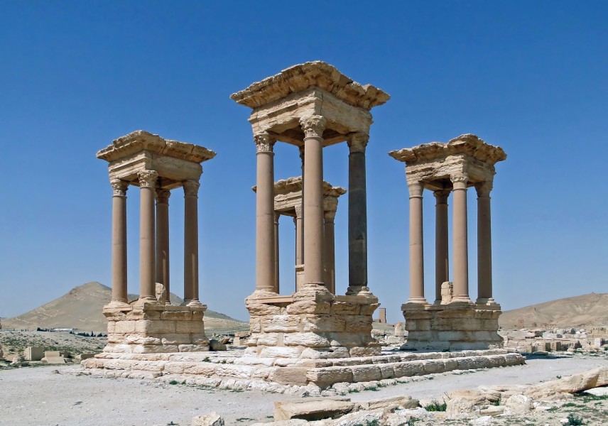 Palmyra Tétrapylon 02