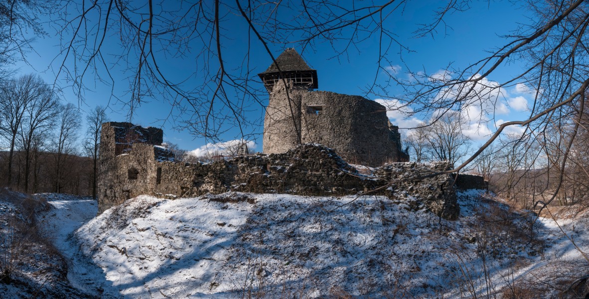 Panorama of Nevytsky Castle