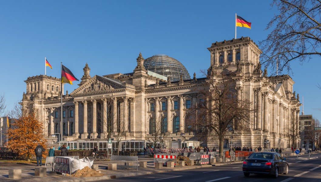 Reichstagsgebäude November 2013