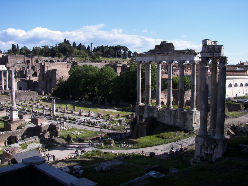Roman Forum from northwest 3