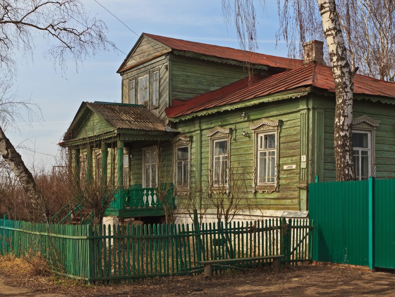 Ryazhsk (Ryazan Oblast) 03-2014 img6 - wooden house