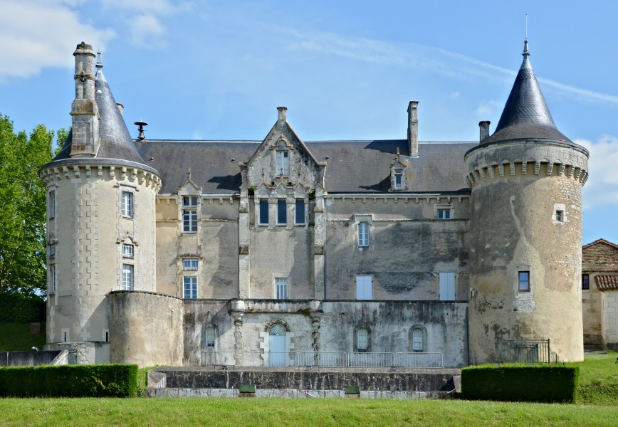 Saint-Aulaye 24 Château façade nord 2013