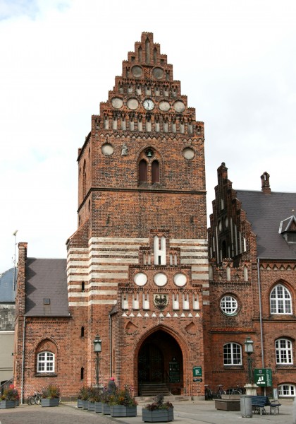 Sankt Laurentii Kirkeruin Roskilde Denmark belfry