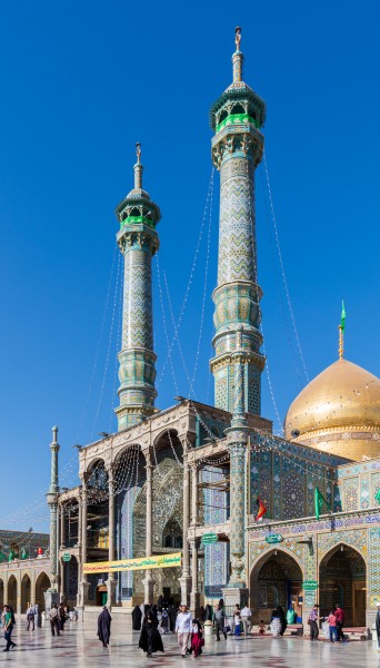 Santuario de Fátima bint Musa, Qom, Irán, 2016-09-19, DD 04