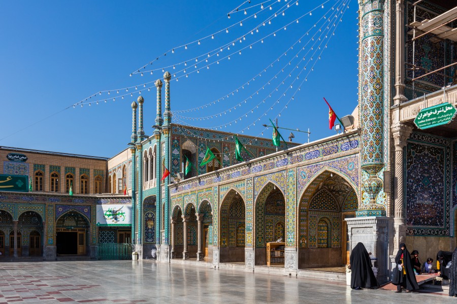 Santuario de Fátima bint Musa, Qom, Irán, 2016-09-19, DD 06