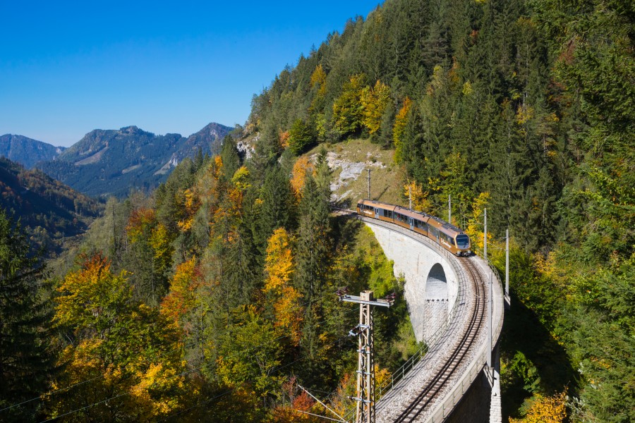 Saugrabenviadukt, Mariazellerbahn, 30. September 2017