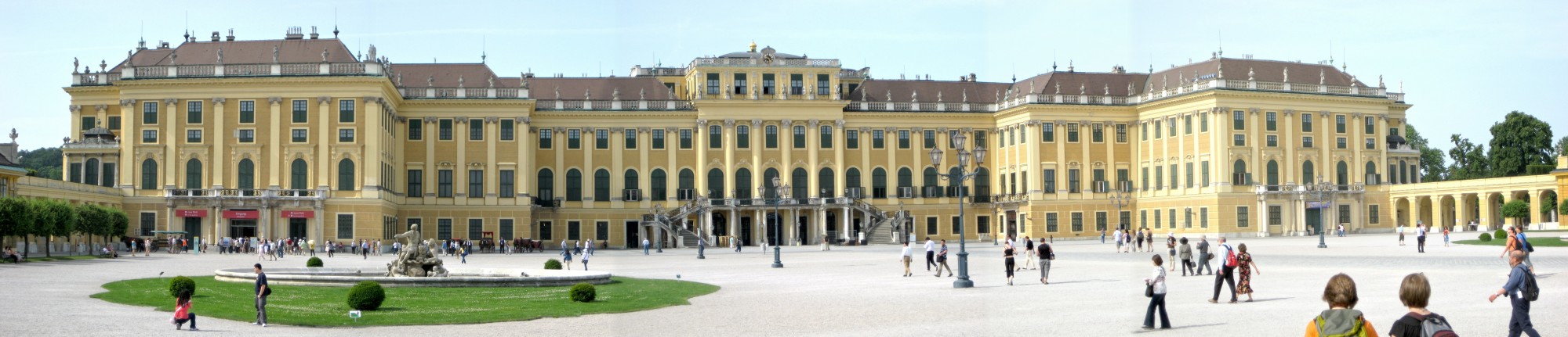Schloss Schoenbrunn Panorama
