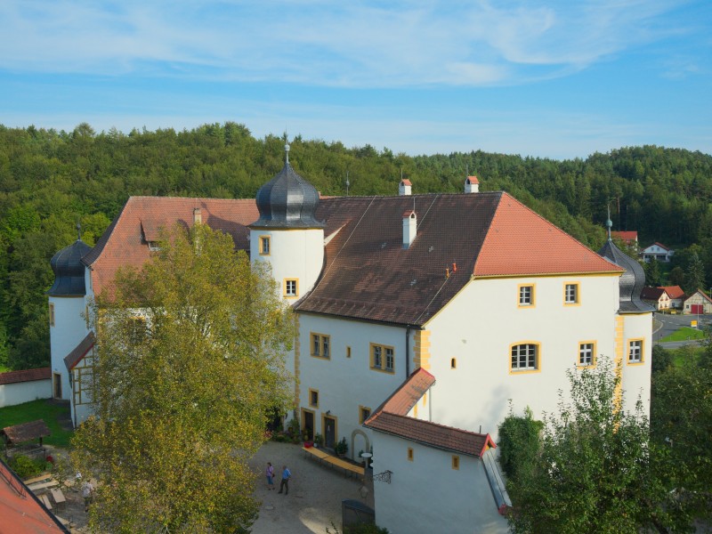 Schloss Unteraufseß Innenhof