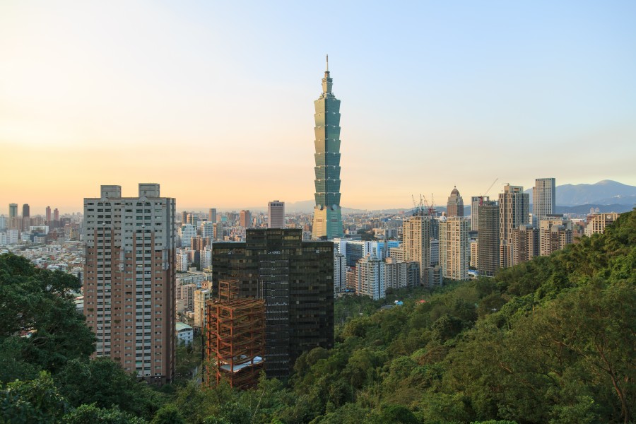 Taipei Taiwan Taipei-101-Tower-01
