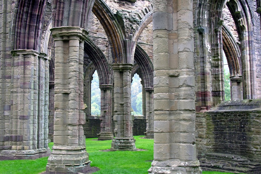 Tintern Abbey, Monmouthshire, Wales, 6 October 2005