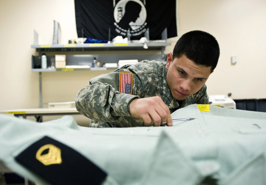U.S. Army service dress shirt