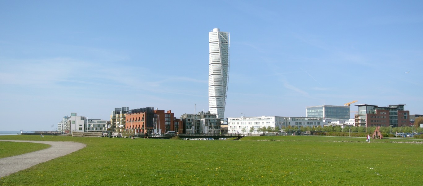 Västra hamnen Malmö panorama