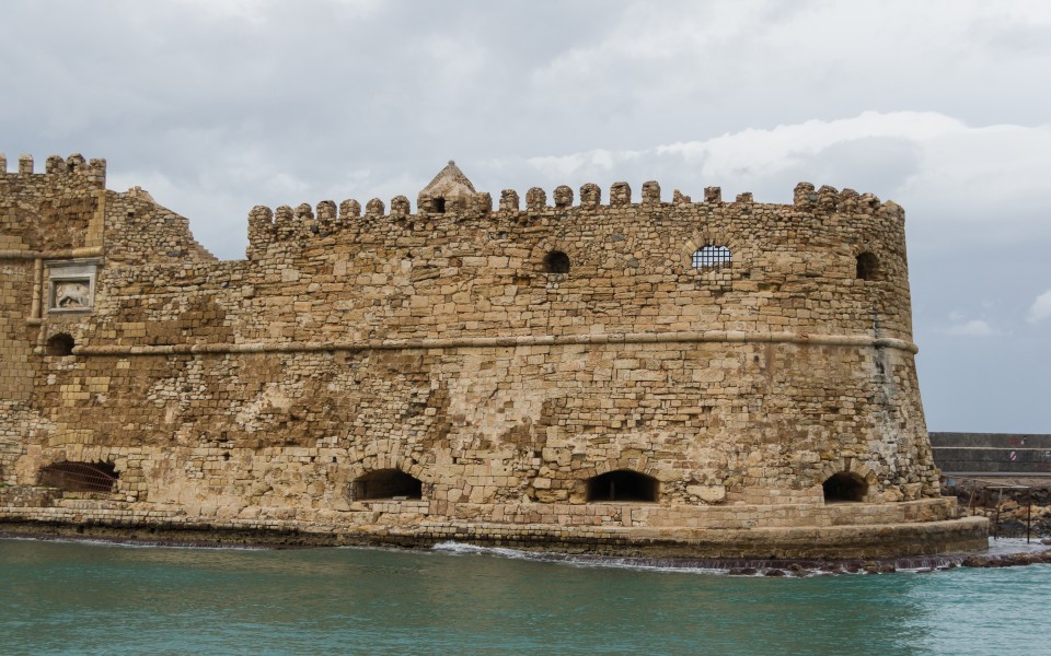 Venetian fortress Heraklion port