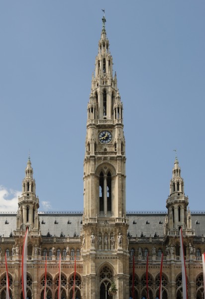 Vienna City Hall tower