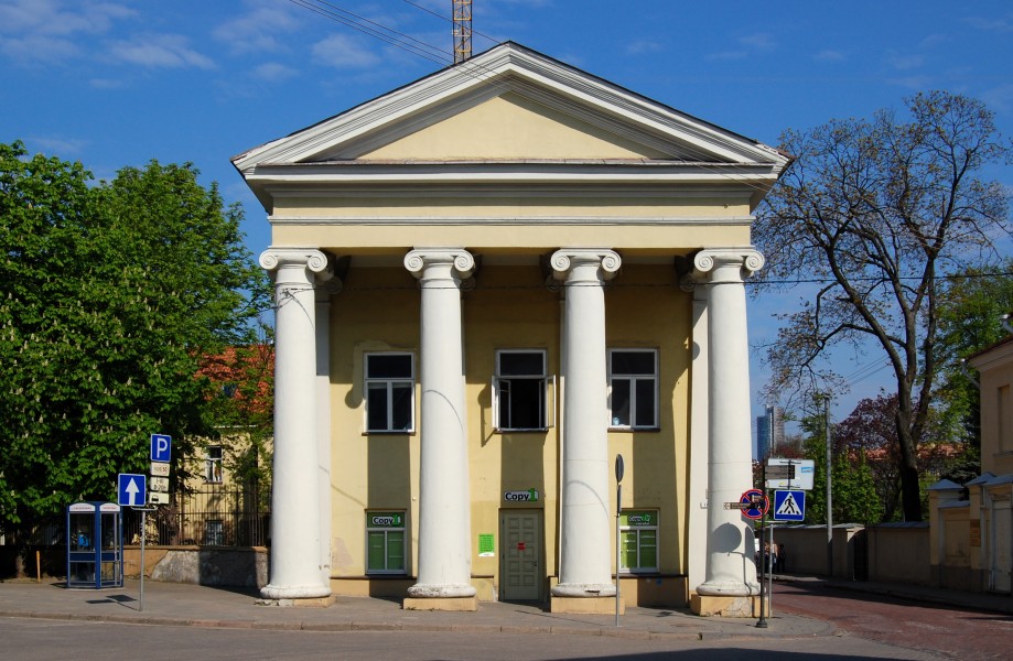 Vilnius building near presidental palace