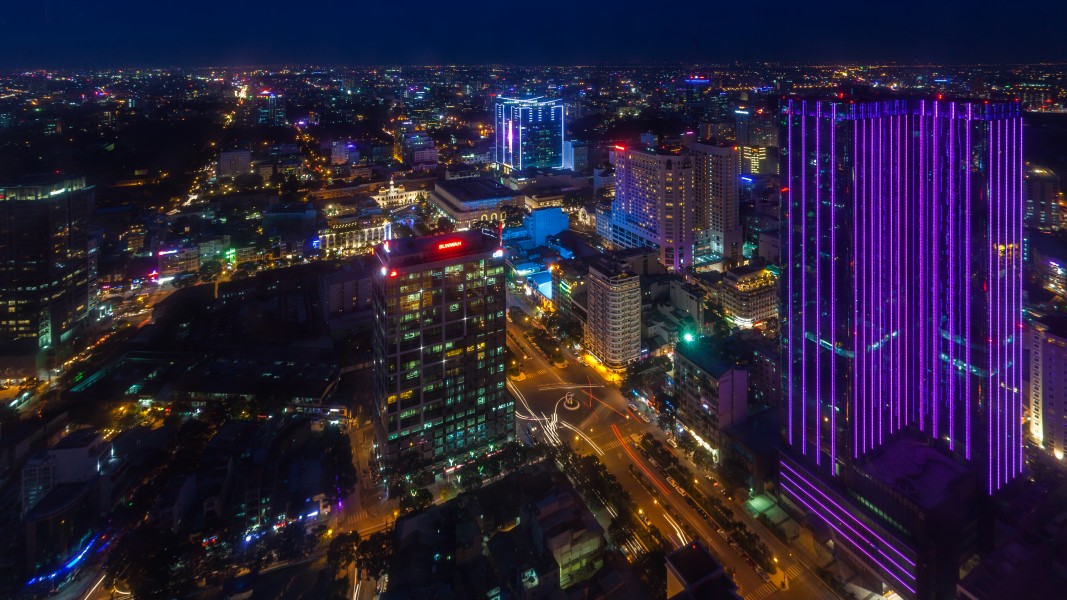 Vista de Ciudad Ho Chi Minh desde Bitexco Financial Tower, Vietnam, 2013-08-14, DD 11