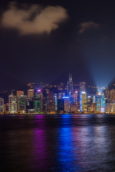 Vista del Puerto de Victoria desde Kowloon, Hong Kong, 2013-08-11, DD 14