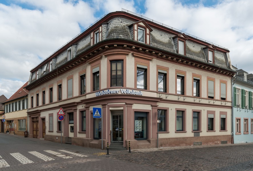 Wiesbadener Volksbank, Erbach branch, Hauptstraße 27 20150222 1