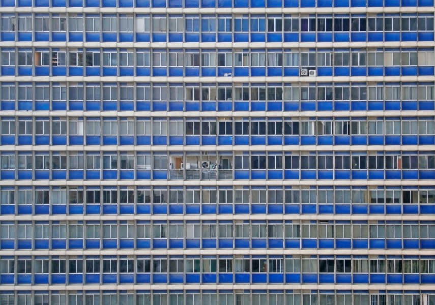 Windows in Caracas Building