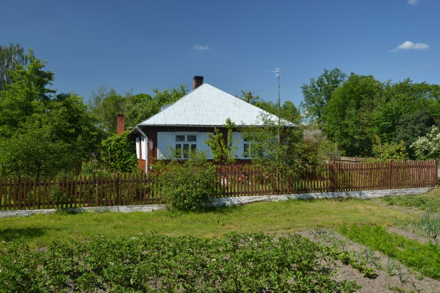 Wooden house in Dołhobrody, Poland (2)