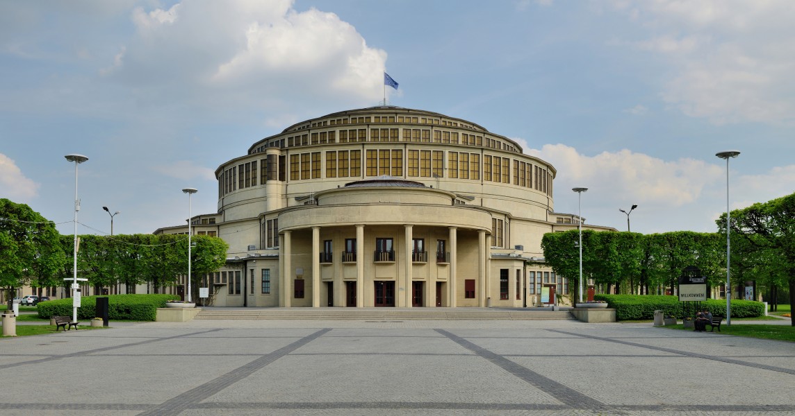 Wrocław - Jahrhunderthalle1