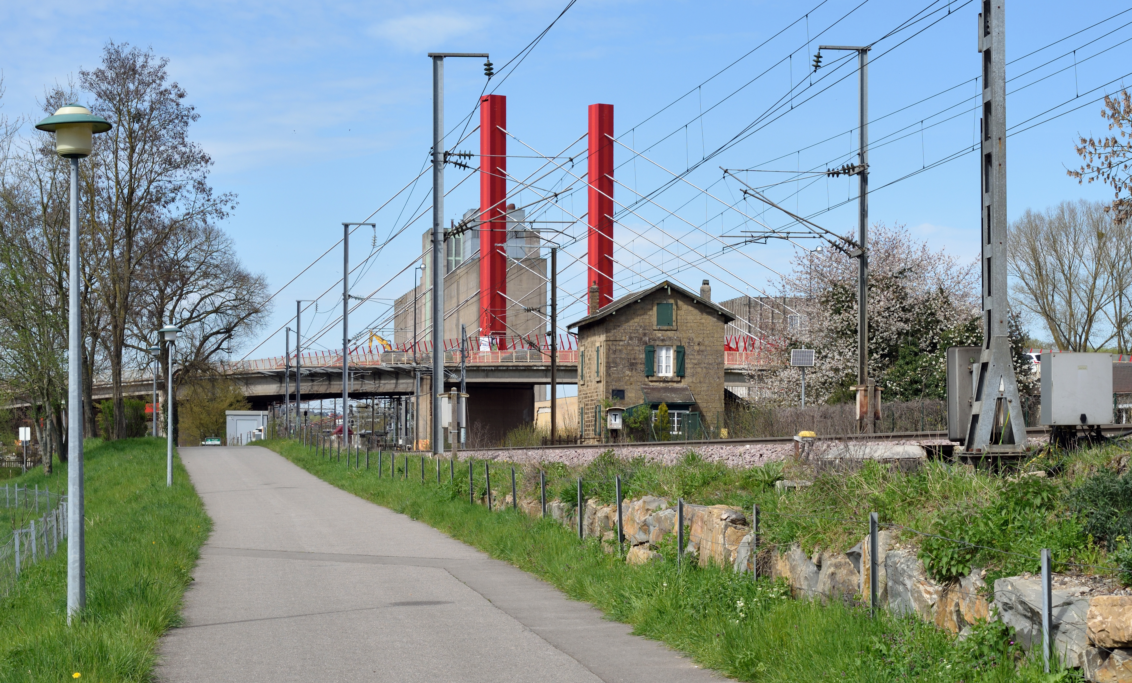 Railway south of Mersch 2016