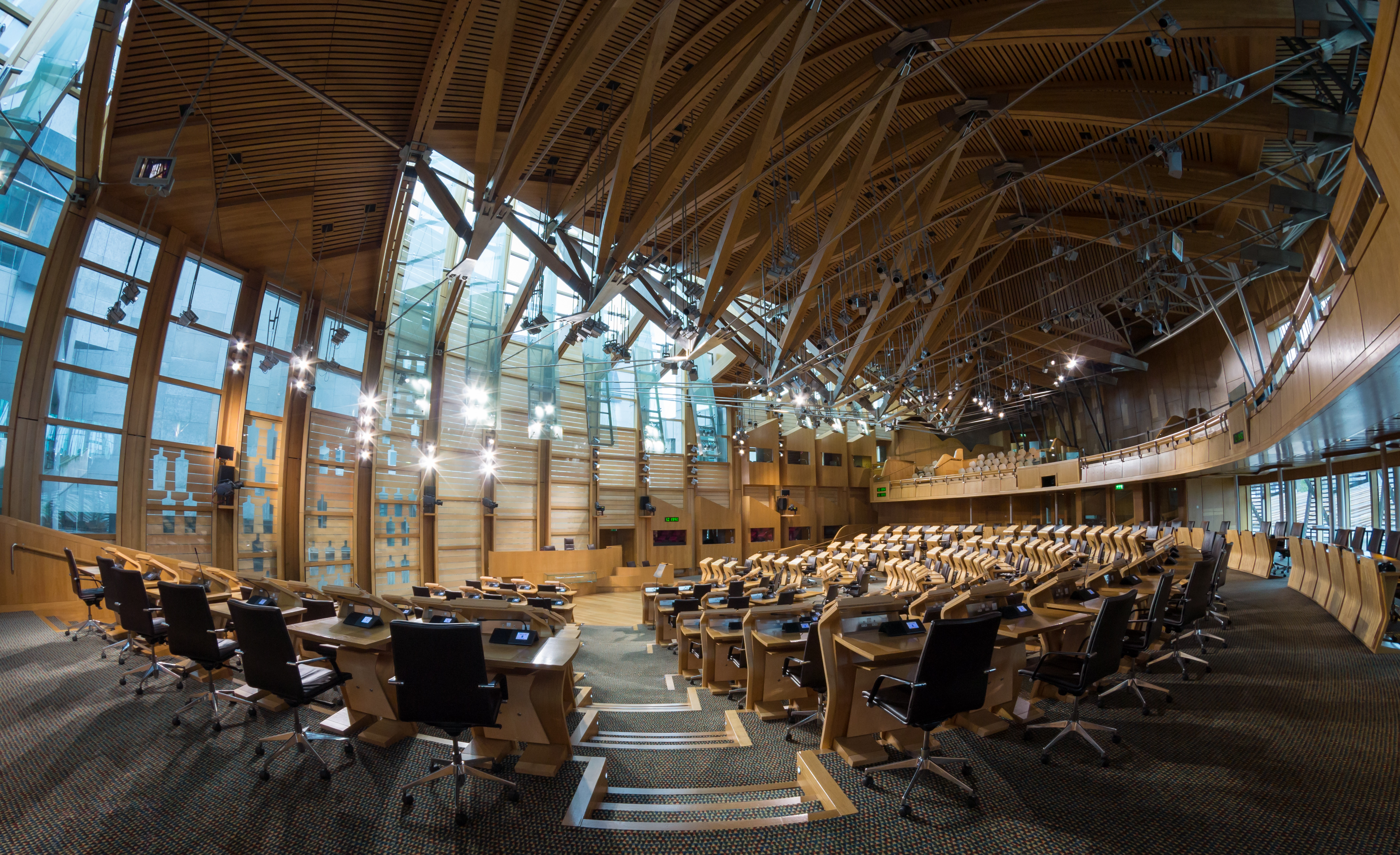 Scottish Parliament Debating Chamber 1