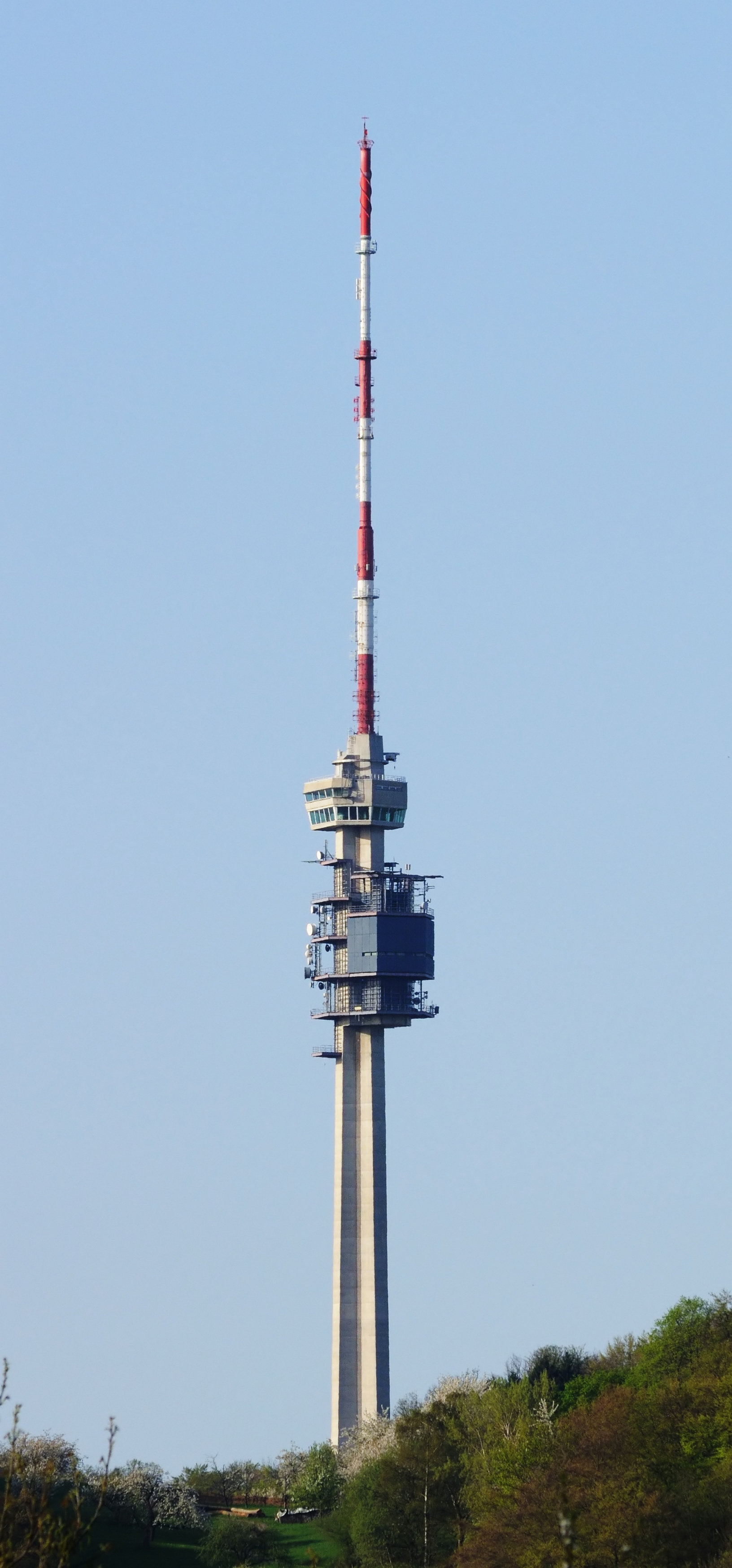 St. Chrischona - Fernsehturm (Nordsicht)