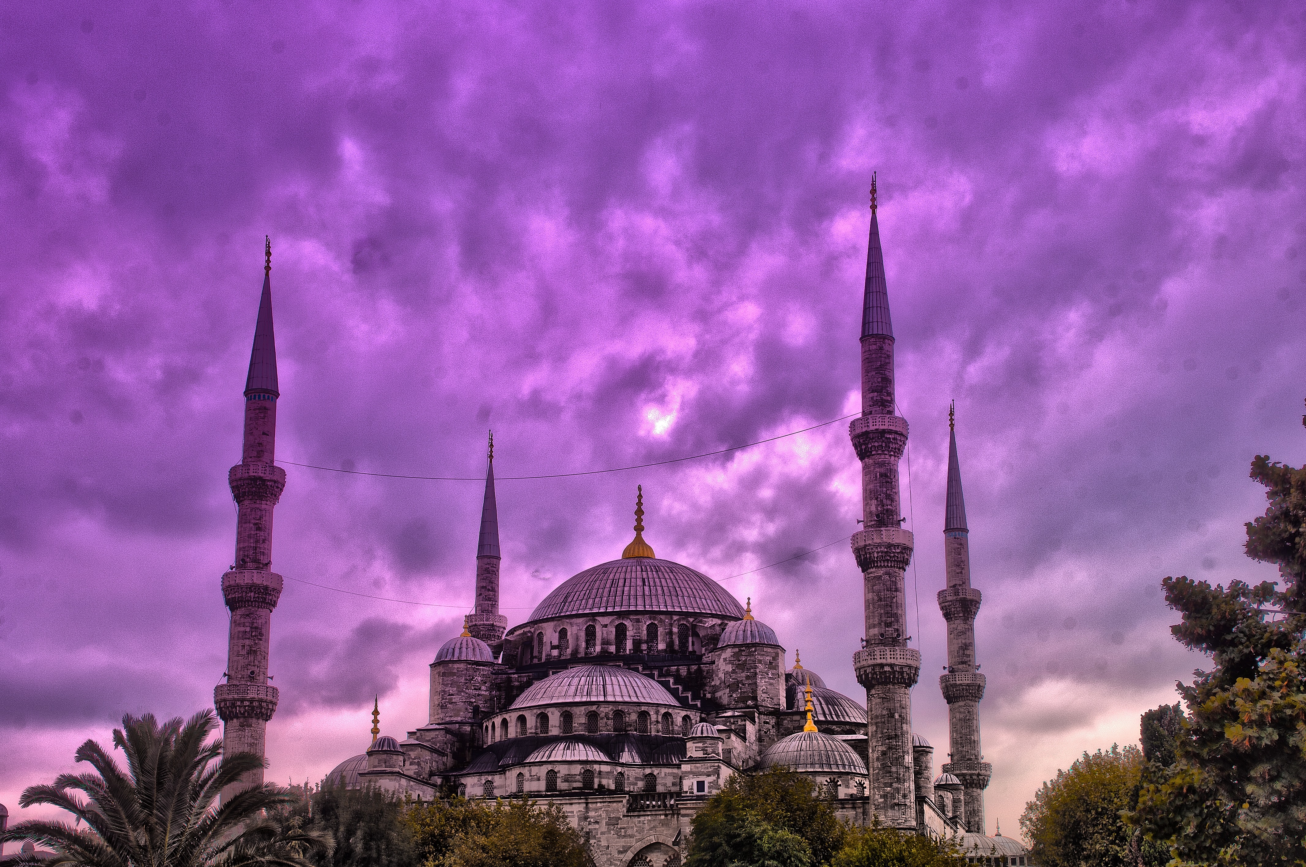 Sultan Ahmet Camii (Blue Mosque) HDR