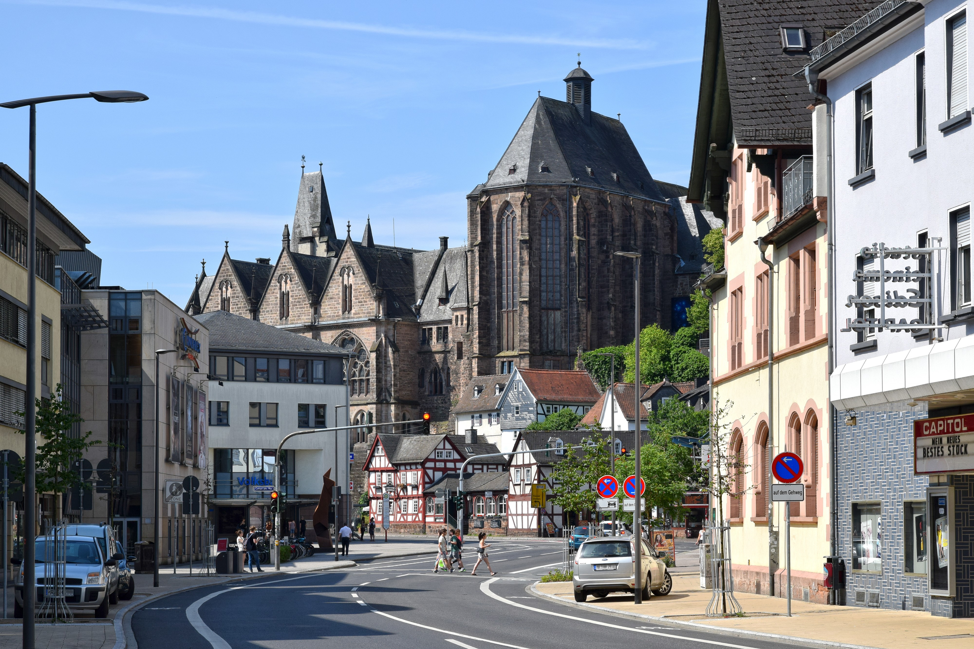 Alte Universität und Universitätskirche Marburg