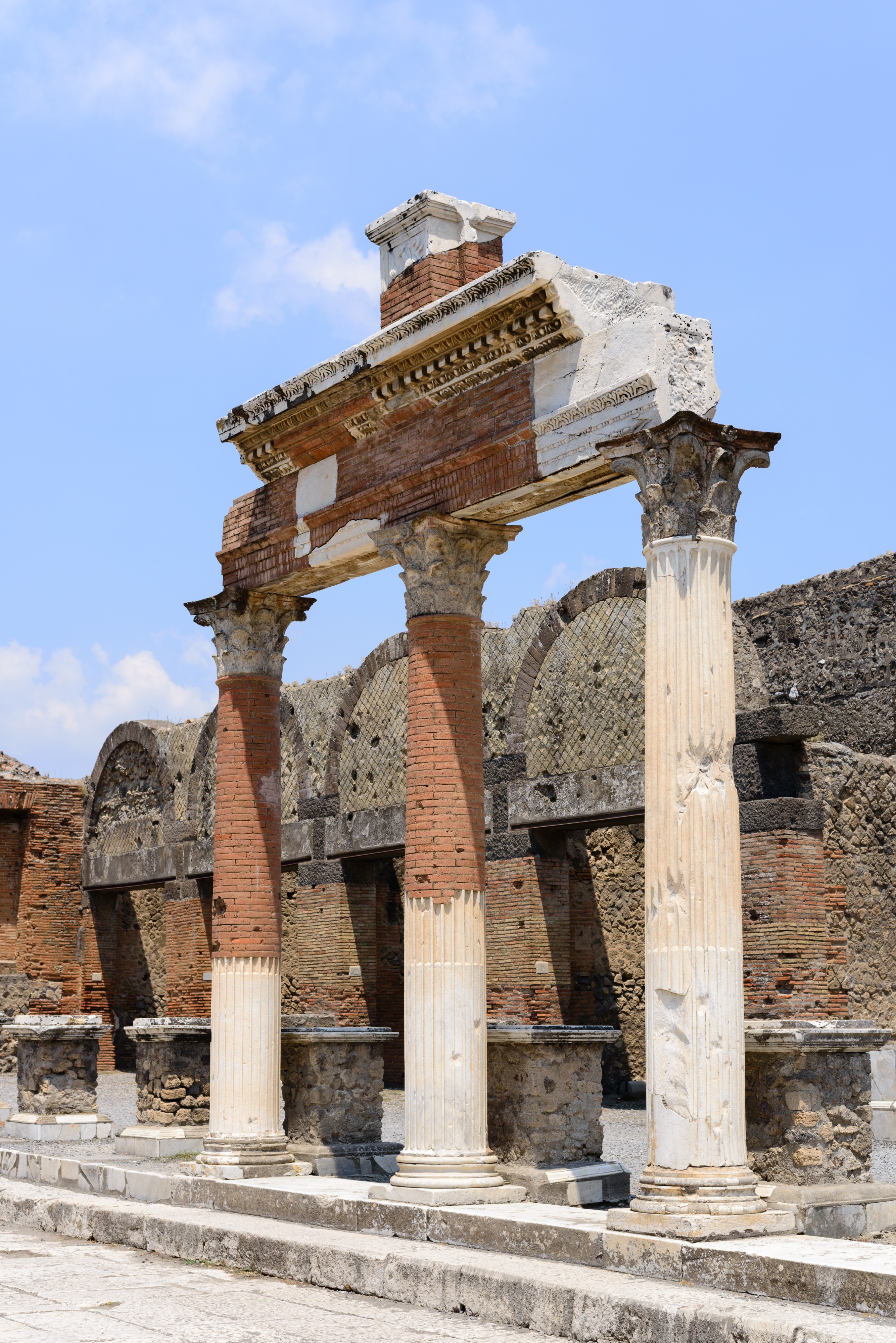 Ancient Roman Pompeii - Pompeji - Campania - Italy - July 10th 2013 - 24