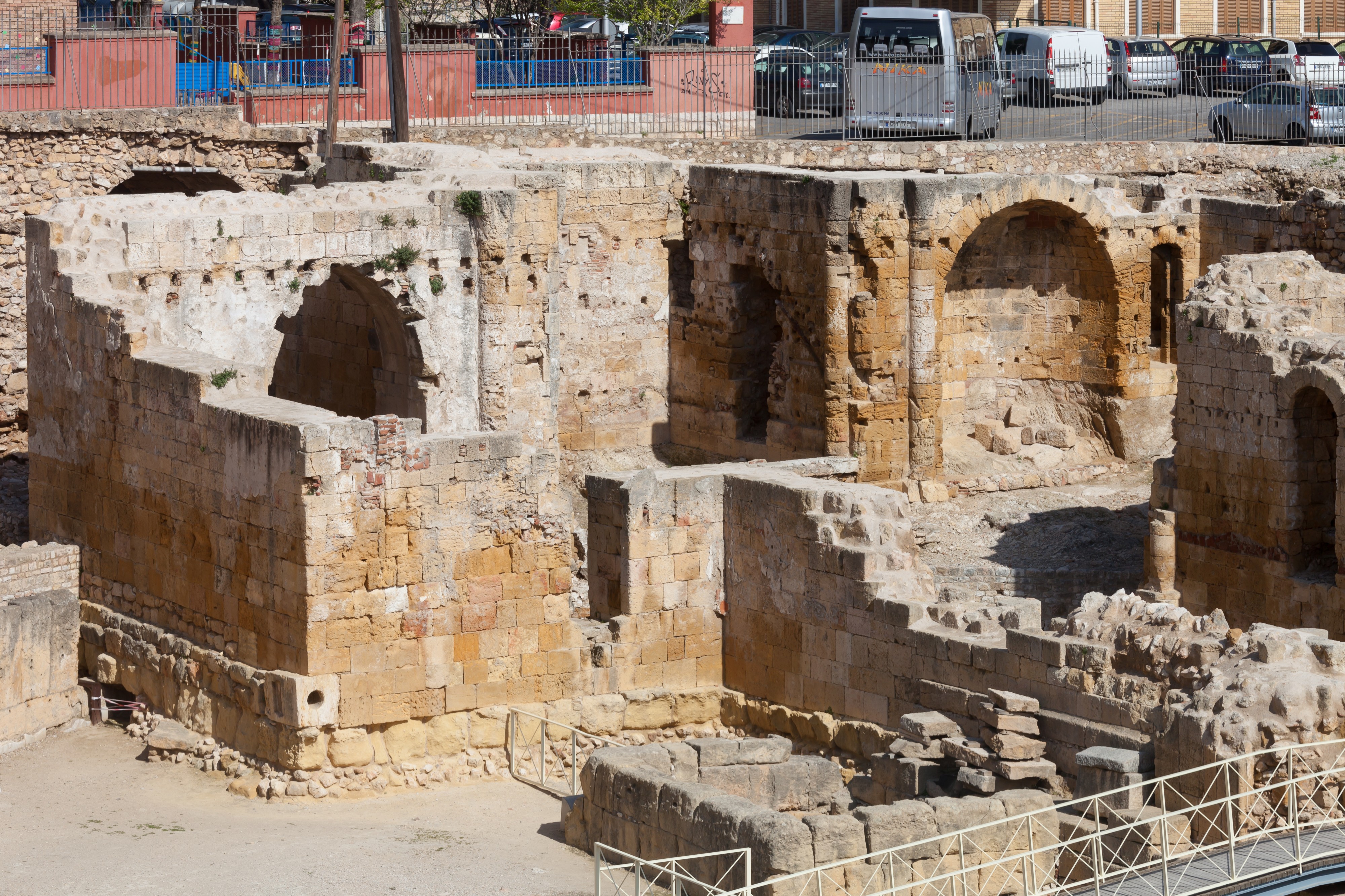 Anfiteatro romano de Tarragona. Detalle 12