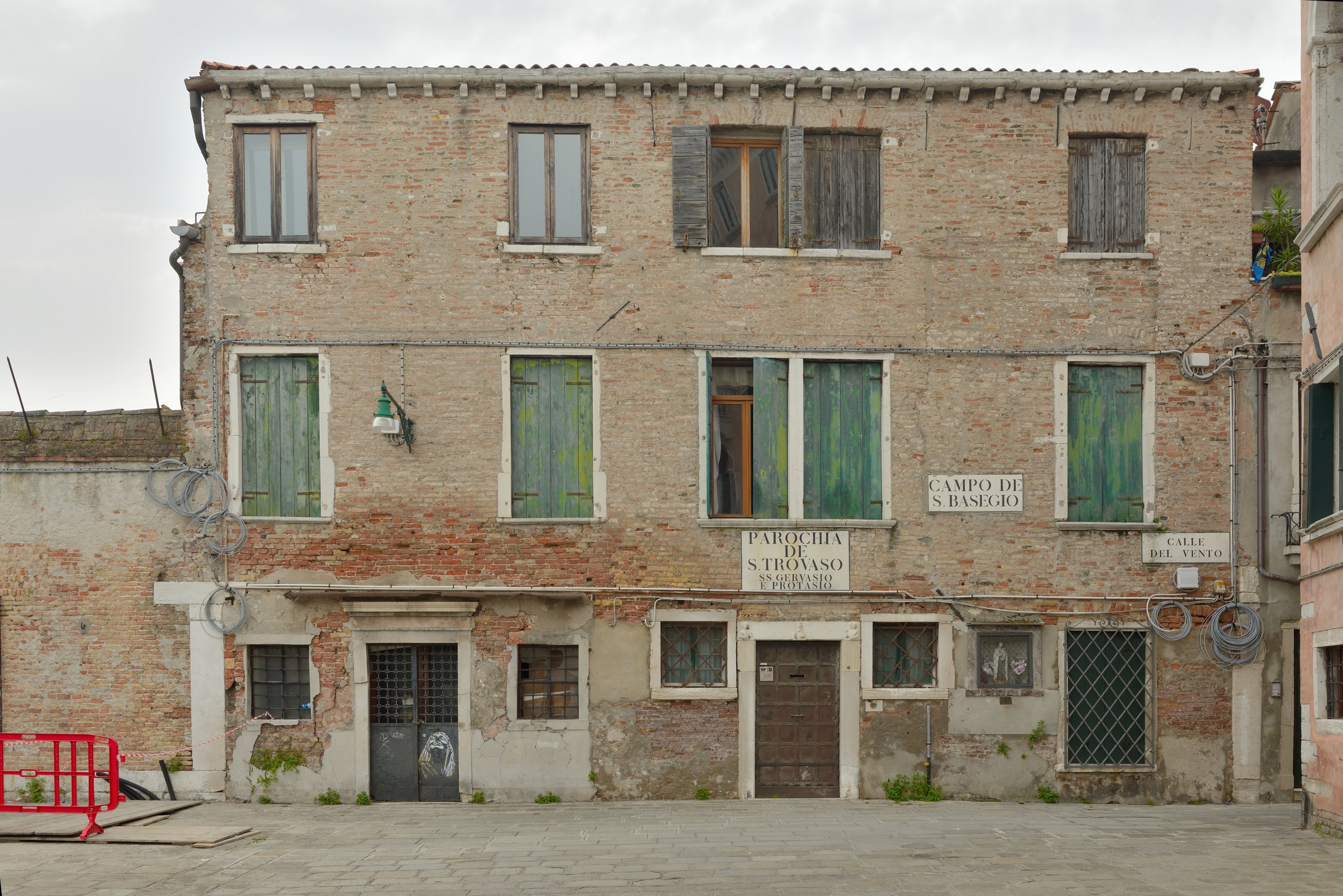 Campo San Basegio aule universitá a Venezia