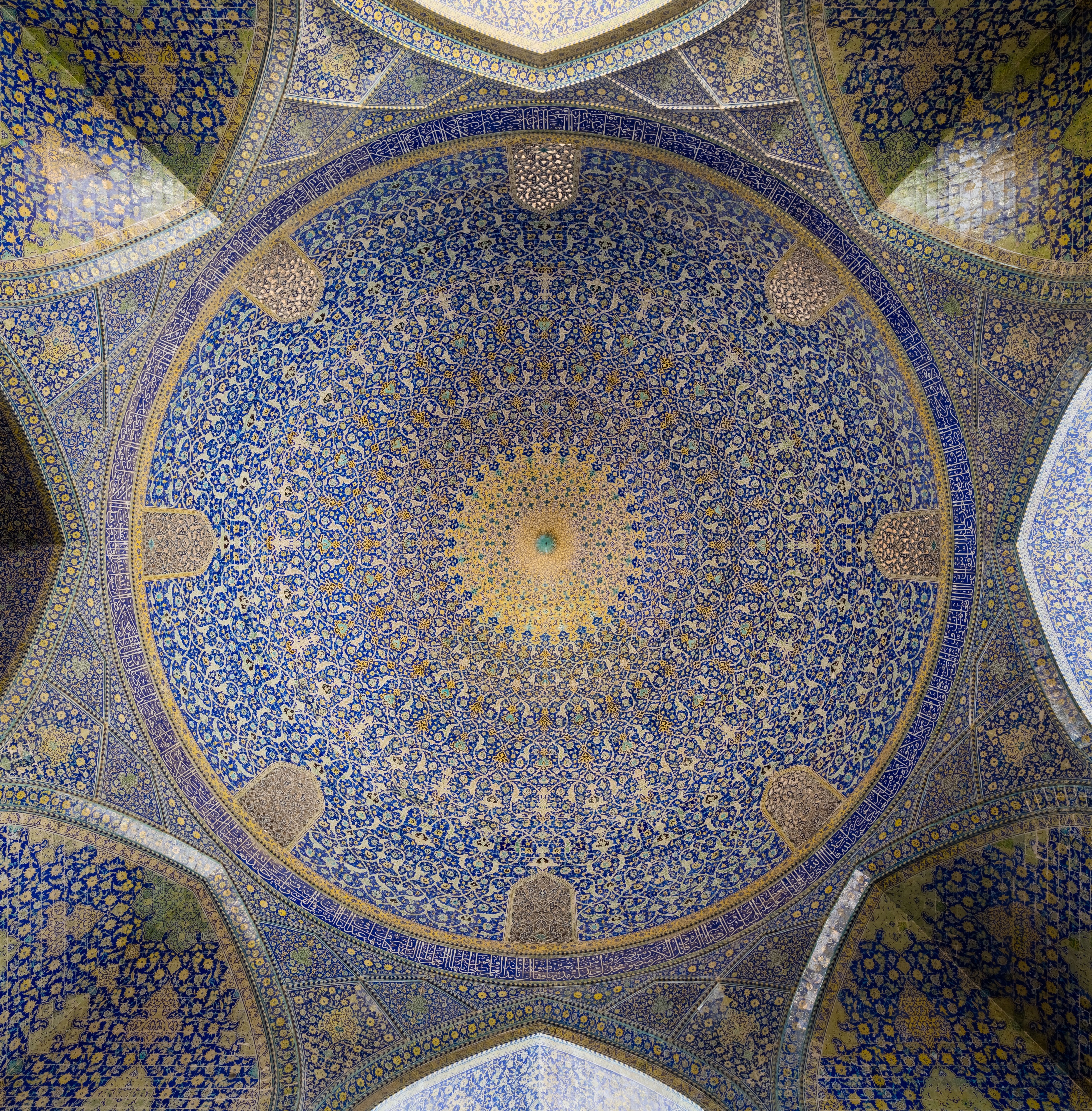 Gran Mezquita de Isfahán, Isfahán, Irán, 2016-09-20, DD 65-67 HDR