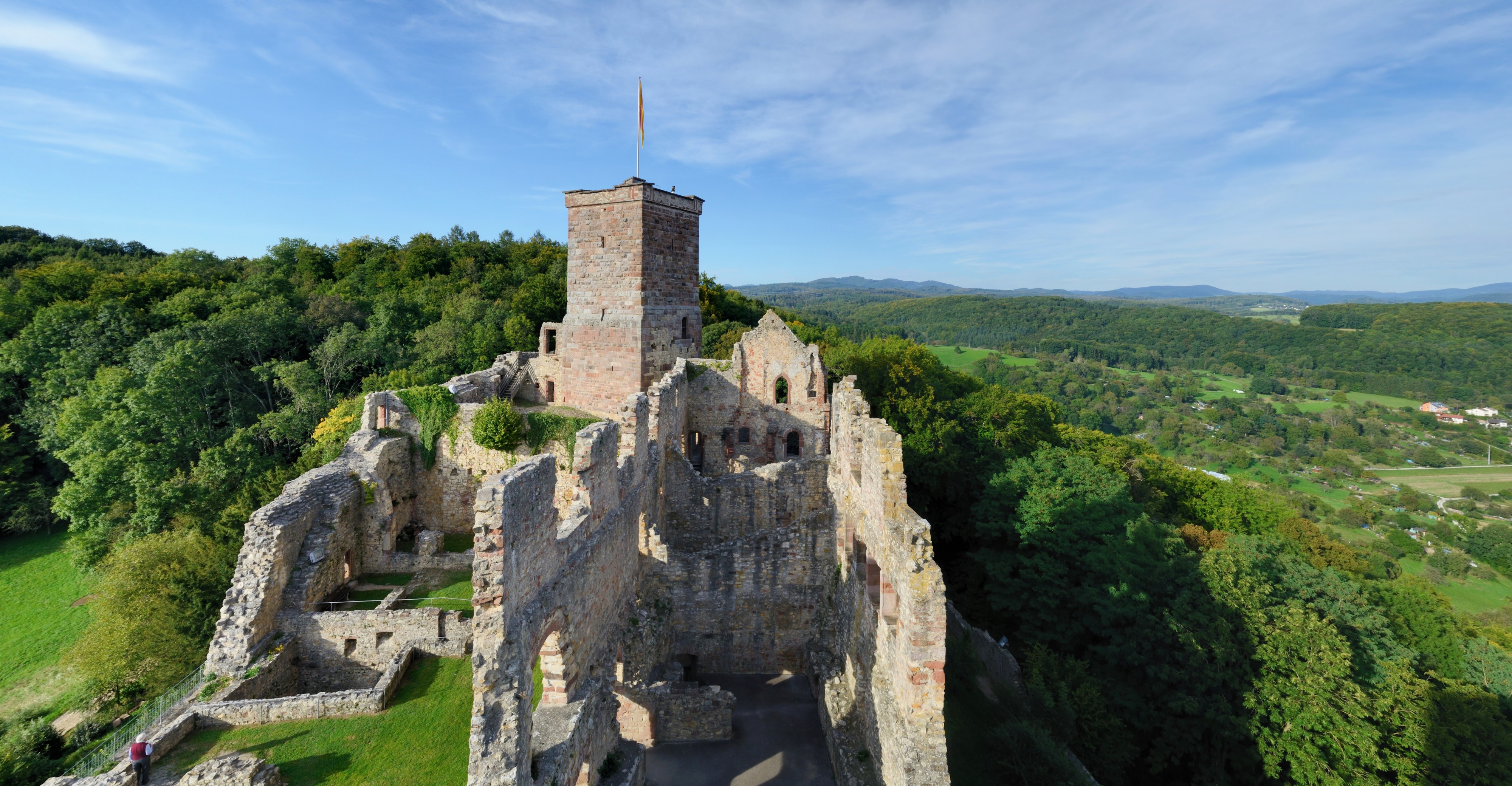 Lörrach - Burg Rötteln - Oberburg11
