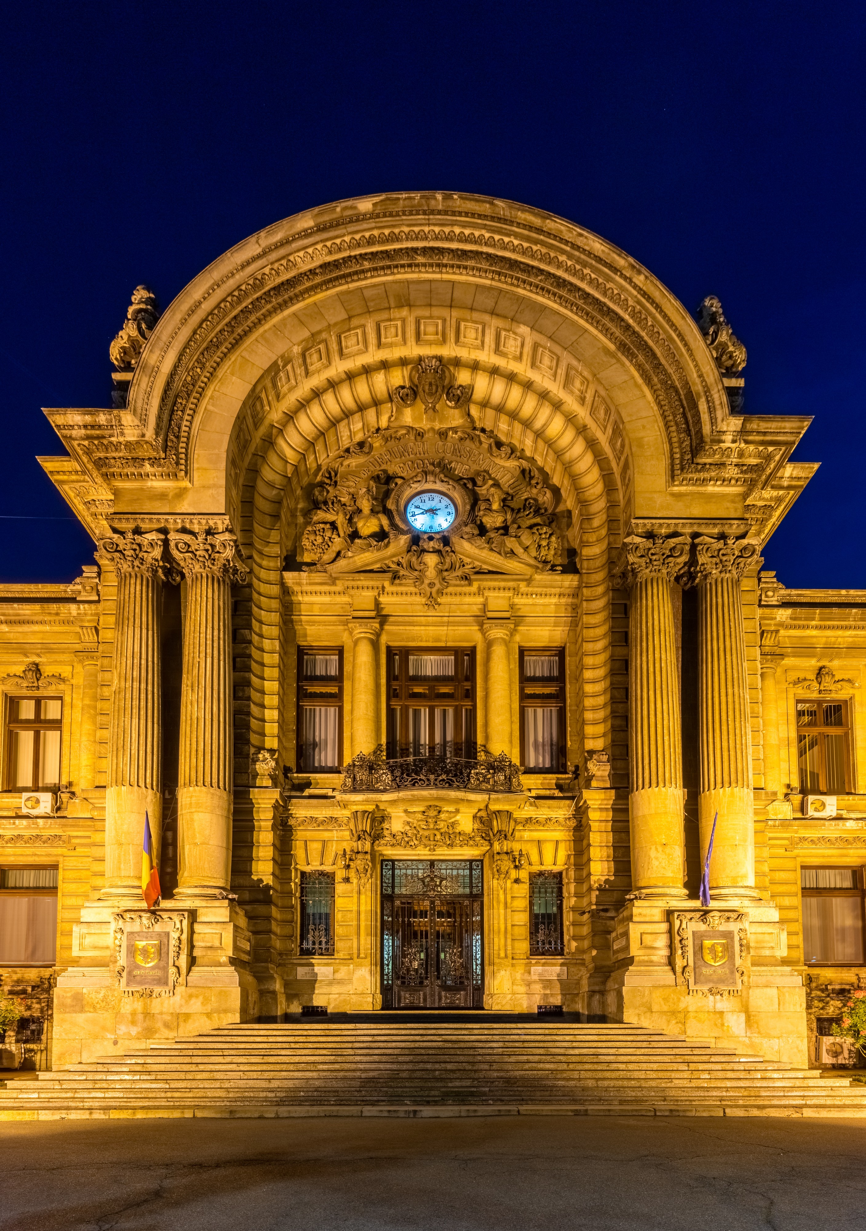 Palacio CEC, Bucarest, Rumanía, 2016-05-29, DD 88-90 HDR